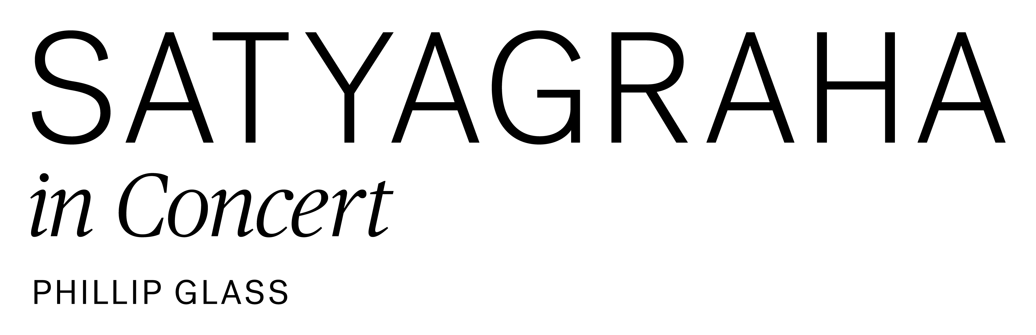 Satyagraha in Concert