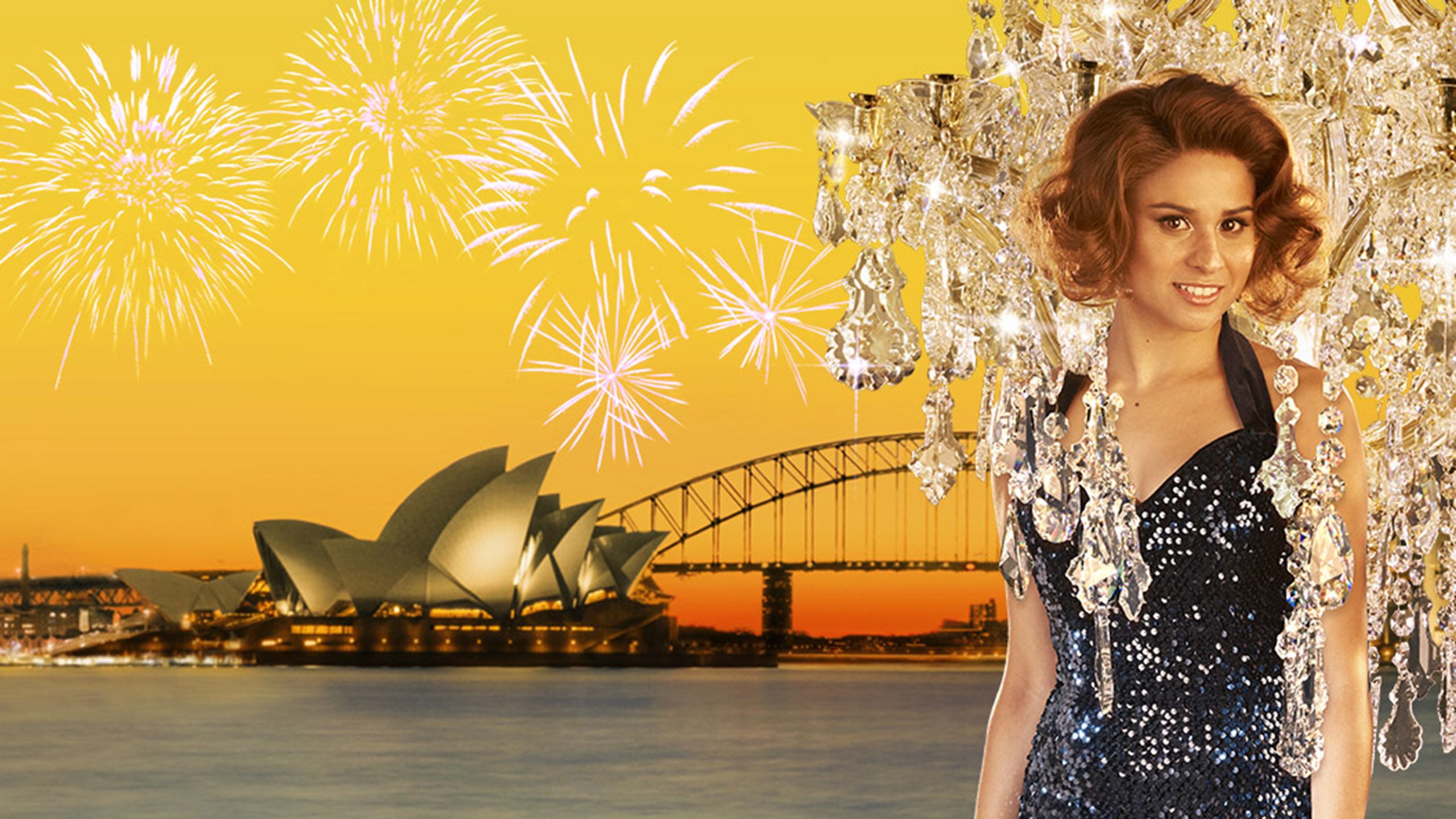 Stacey Alleaume as Violetta in La Traviata on Sydney Harbour